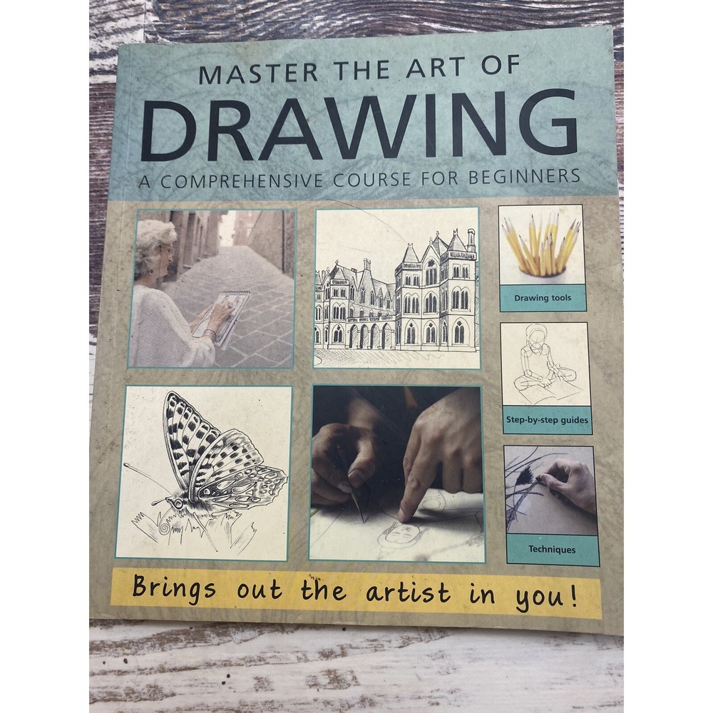 Master the Art of Drawing A Comprehensive Course for Beginners David Carter Book